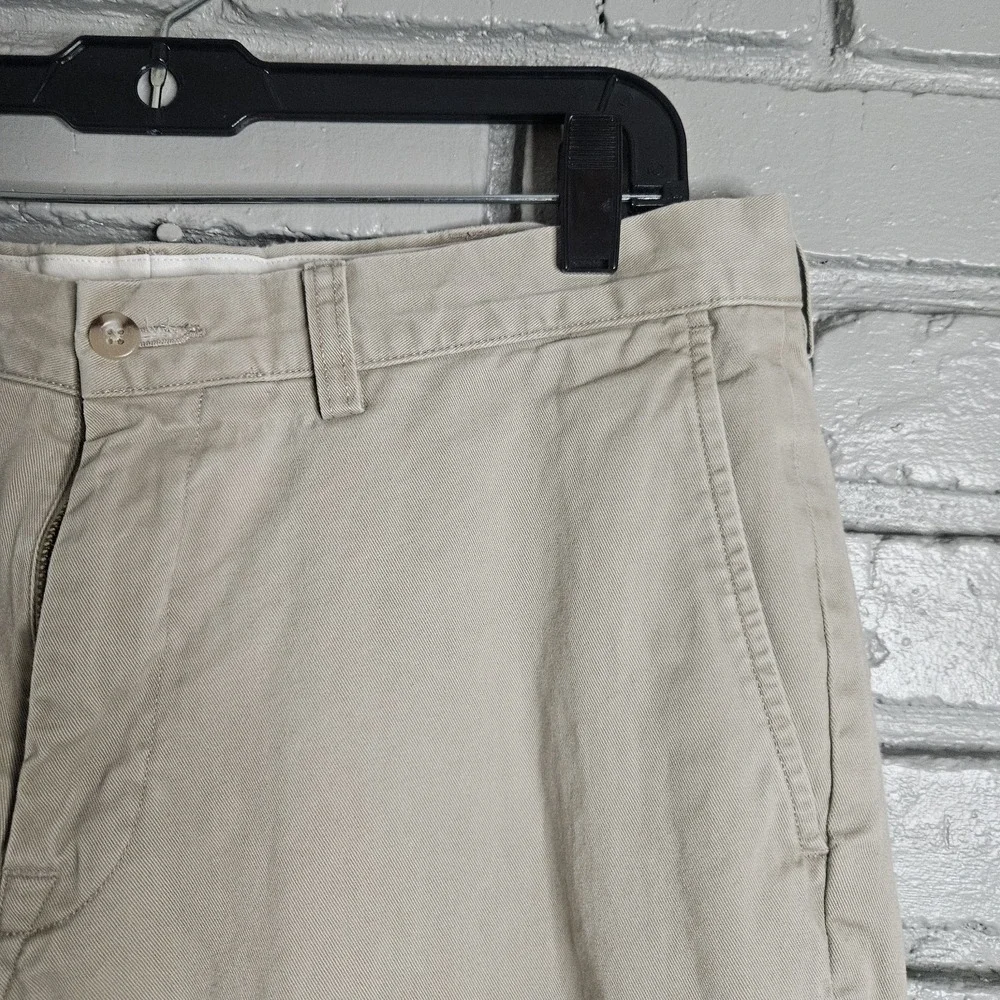 Polo Ralph Lauren Mens‎ Pants 34x32 Classic Fit Chino Khaki Golf Heritage